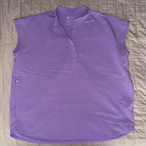 Lavender Dawn Rafaela Oversized Scrub Top